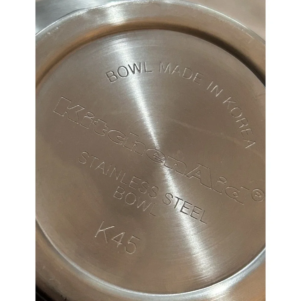KitchenAid K45 Stainless Steel Mixing Bowl With Twist Locking Base